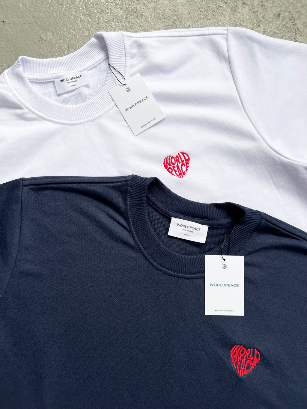 "LOVE TEE" IN WHITE