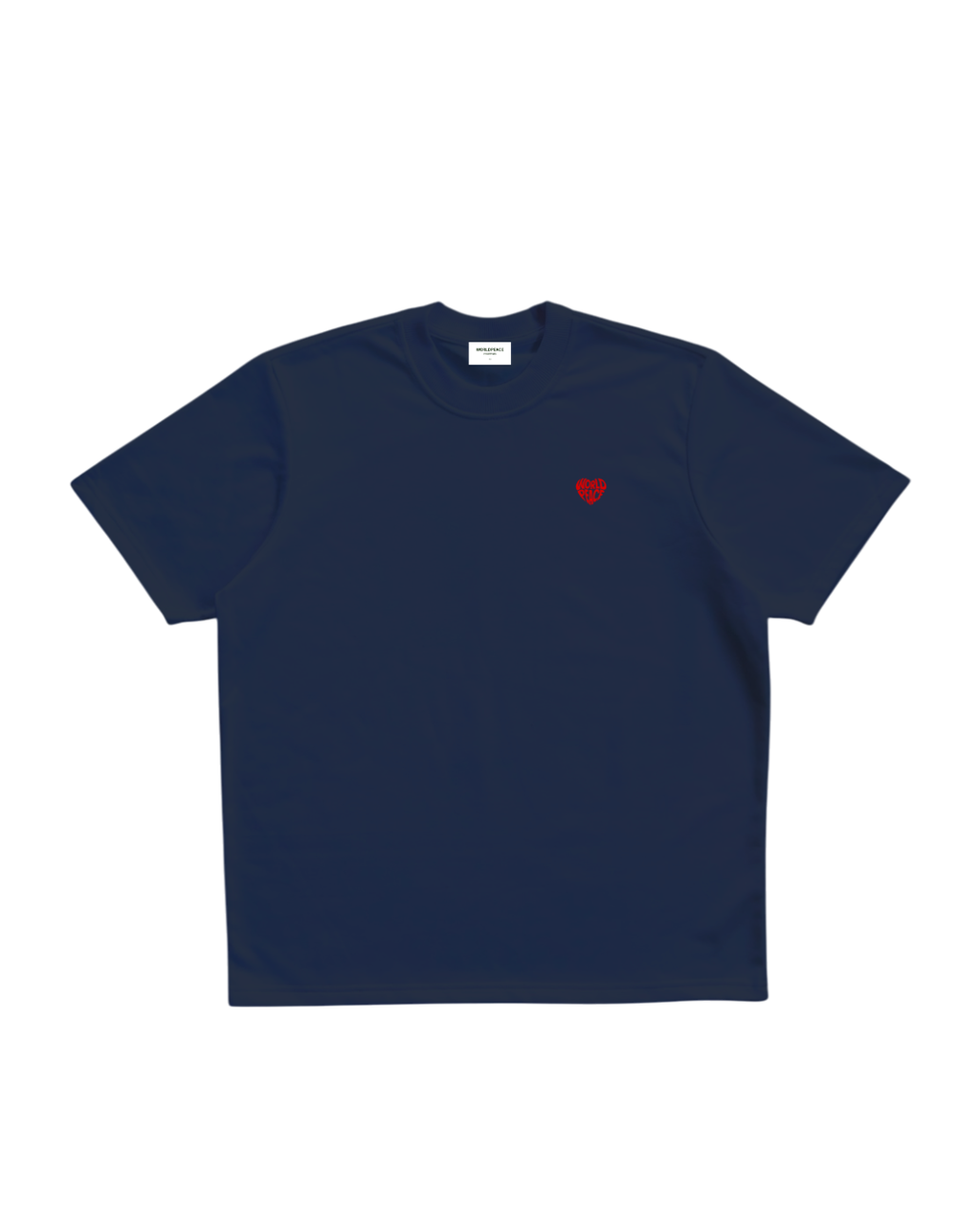 "LOVE TEE" IN NAVY BLUE