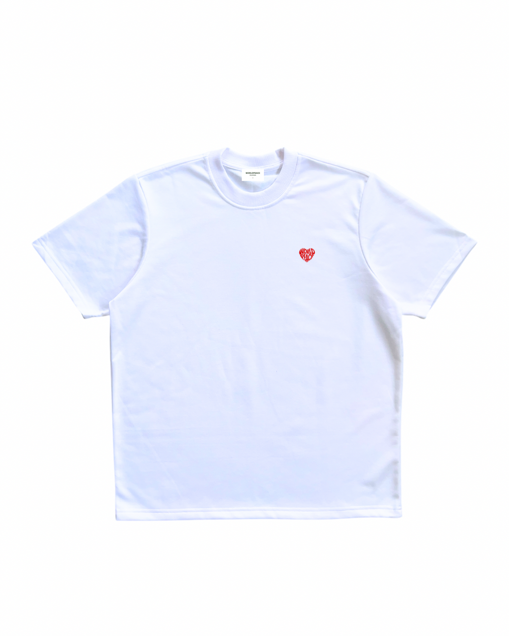 "LOVE TEE" IN WHITE